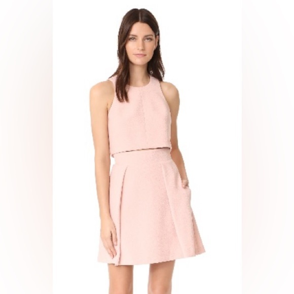 Black Halo Dresses & Skirts - Black Halo Sanibel Two Piece Pink Sleeveless Dress Sz 8